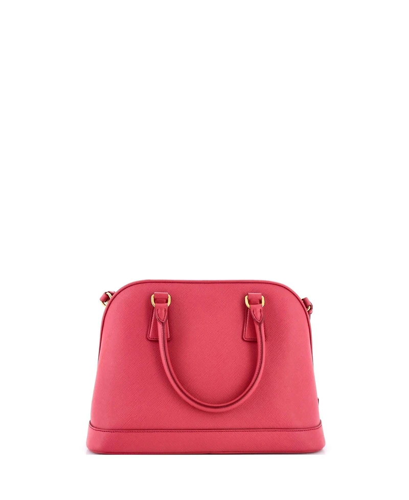 Pre-Owned Prada Medium Open Promenade Bag Saffiano Leather