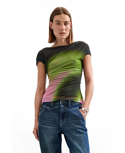 Desigual Women's Short sleeve knit t-shirt