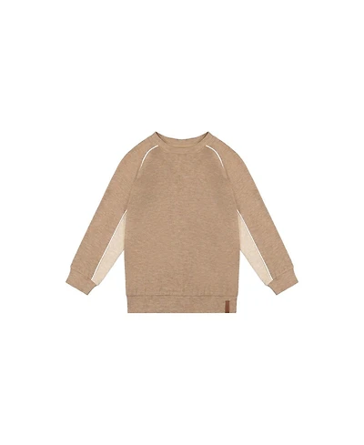 Deux par Toddler Boy 2T- 5T Brushed Jersey Top with Raglan Sleeves
