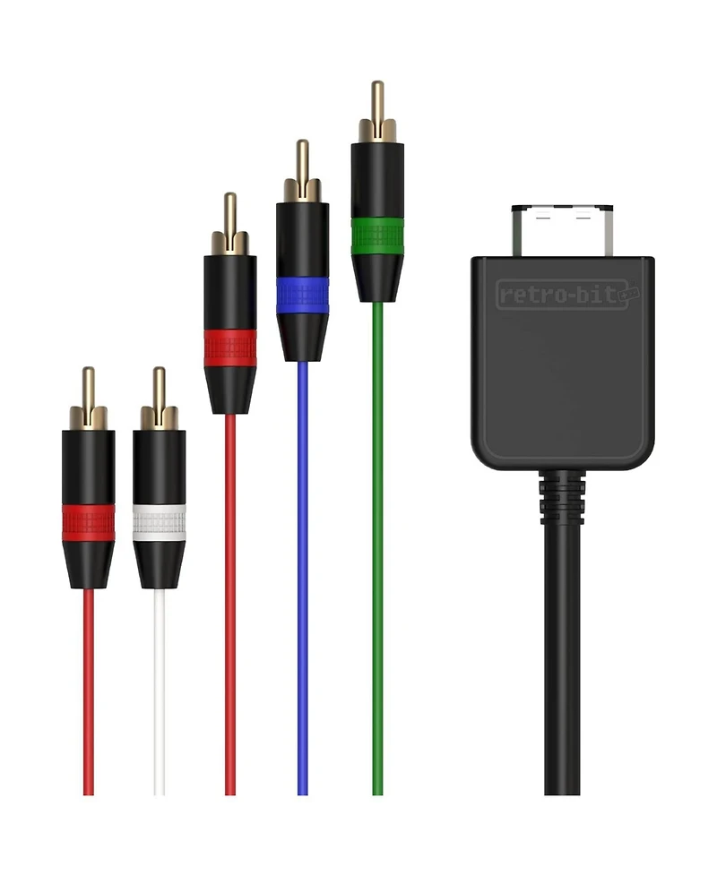 Retro-Bit Retro Prism Hd Component Cable for Gamecube