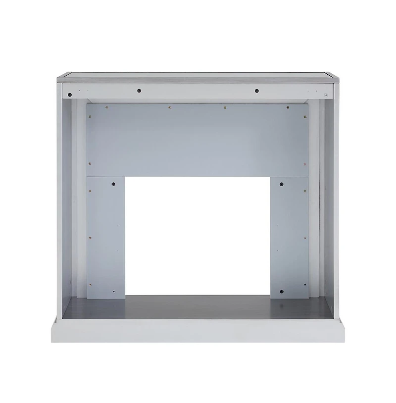 Augusta Home Trandling Mirrored Electric Fireplace