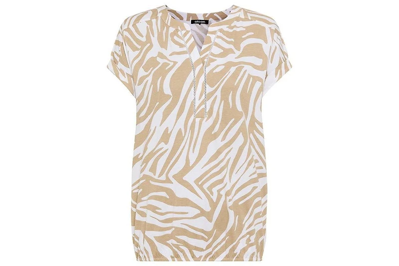 Olsen Women's Neo Zebra Tunic T-Shirt