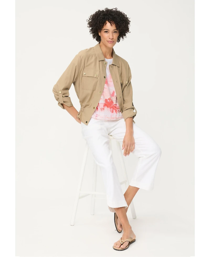 Olsen Women's Panneaux Print T-Shirt