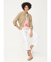 Olsen Women's Panneaux Print T-Shirt