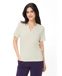 Olsen Women's Solid Tunic T-Shirt