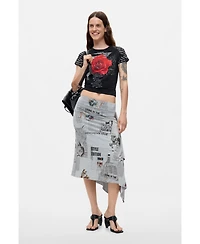 Desigual Women's Printed T-shirt 100 percentage cotton
