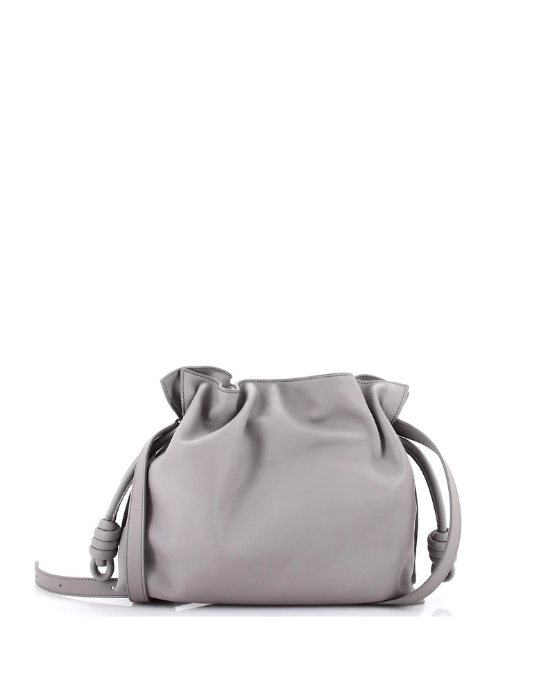 Pre-Owned Loewe Medium x Albers Flamenco Knot Clutch Leather