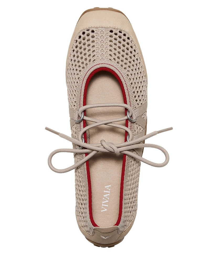 Vivaia Women's Cecily Square-Toe Hybrid Mesh Mary Janes