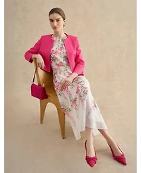 Hobbs London Carly Fit Flare Midi Dress