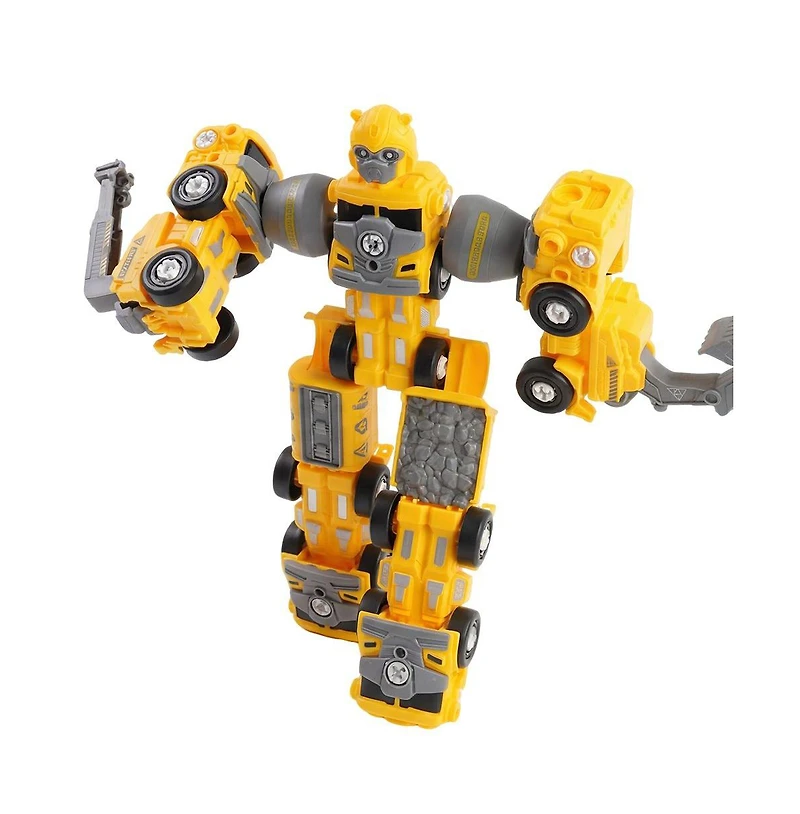 Cowin 5-in-1 Take Apart Car Toys, Diy Engineering Construction Truck Toy Vehicle Kids Building Educational Toy Gift for Age 3-8 Year Old Boys