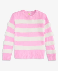 Epic Threads Girls' Xs-xl Crewneck Stripe Sweater, Macy's Exclusive