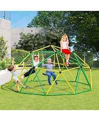 Gouun 10 Foot Geometric Dome Climber with Eva Swing and 800 Lb Load Capacity