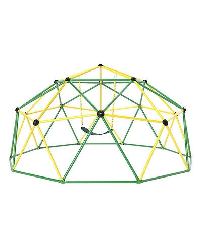 Gouun 10 Foot Geometric Dome Climber with Eva Swing and 800 Lb Load Capacity