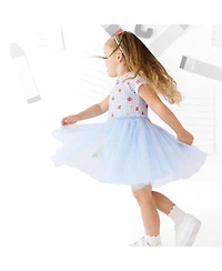 Sweet Wink Little and Big Girls Apple Gingham Tulle Bow Headband
