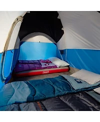 Coleman Montana 8-Person Camping Tent, Family Tent w/ Rainfly and E-Port