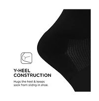 Feetures Men's High Performance Cushion Classic Crew Sock for Women & Men - Moisture-Wicking Athletic Socks