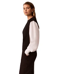 Calvin Klein Petite Crewneck Top