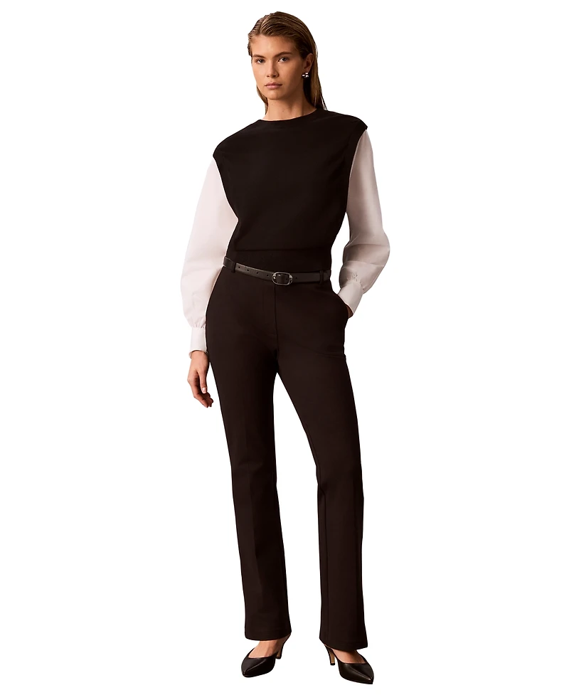 Calvin Klein Petite Crewneck Top
