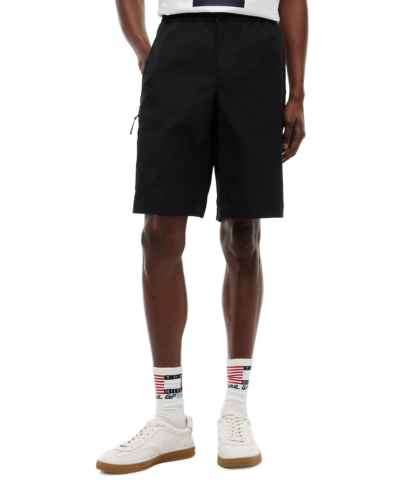 Tommy Hilfiger Men's Cargo Regular-Fit Stretch Shorts