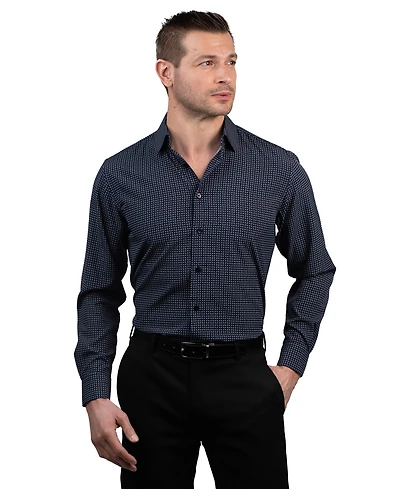 Ben Sherman Men's Spread Collar Dress Shirt