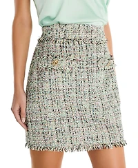 The Noli Shop Women's Lisette Tweed Skirt