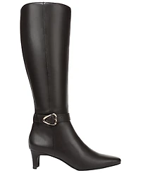 LifeStride Women's Faris Zip Wide Calf Tall Snip Toe Boots