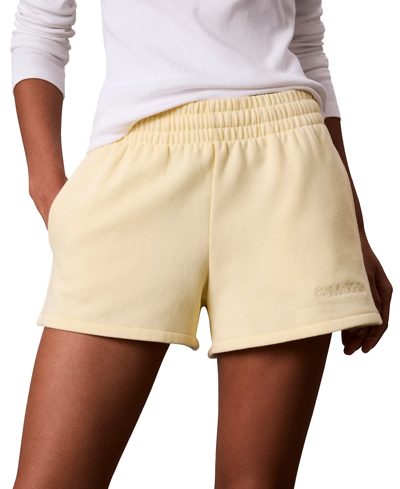 Calvin Klein Performance Women's Brushed French Terry Shorts