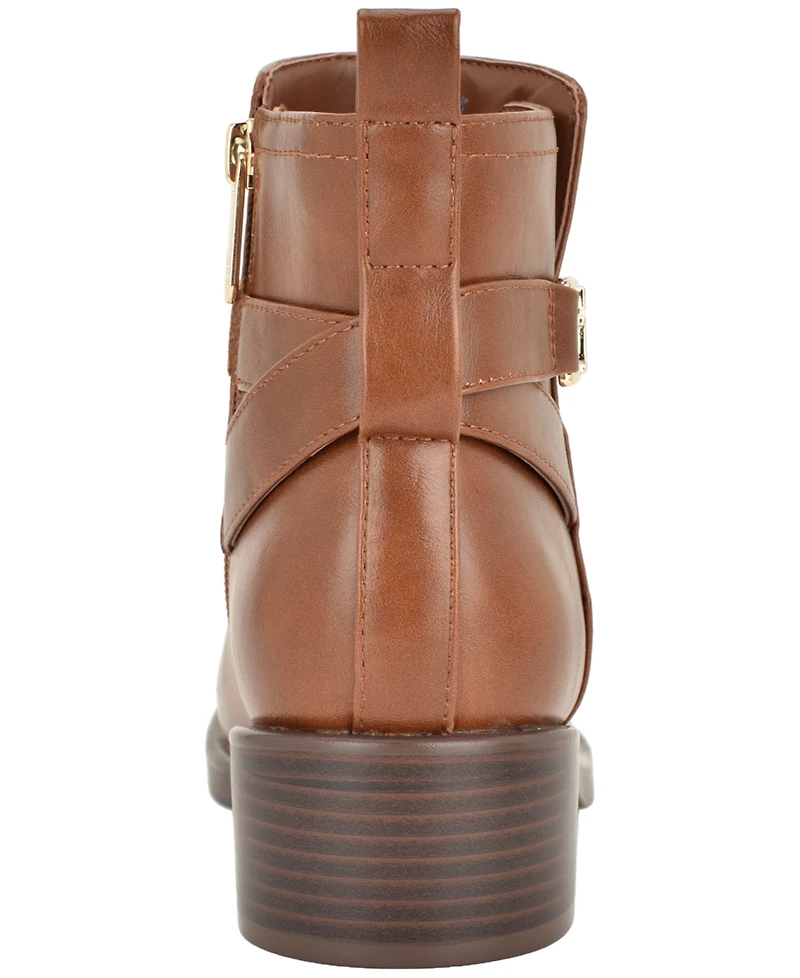 Tommy Hilfiger Women's Idala Ornamented Side Zip Booties