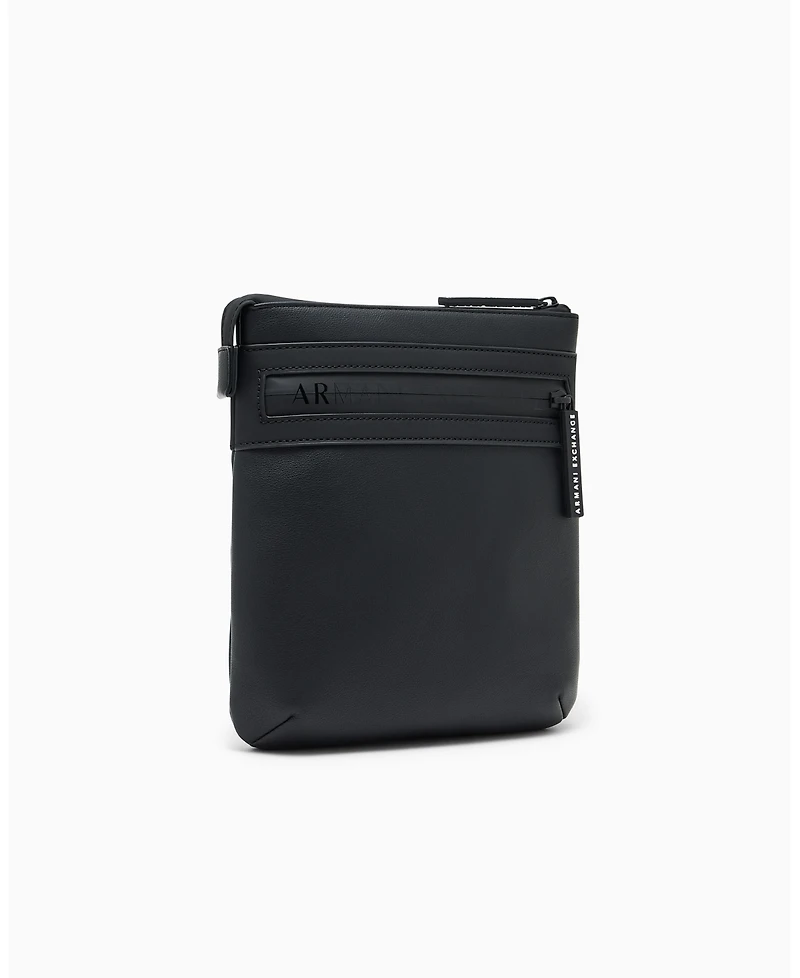 A|X Armani Exchange Men's Flat Crossbody Bag