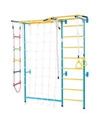 Vevor Wall Gym for Kids 7 in 1 Steel Indoor Kids Gym for Exercise Climbing Toys