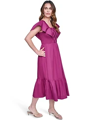 Eliza J Women's Flutter Sleeve Midi Dress