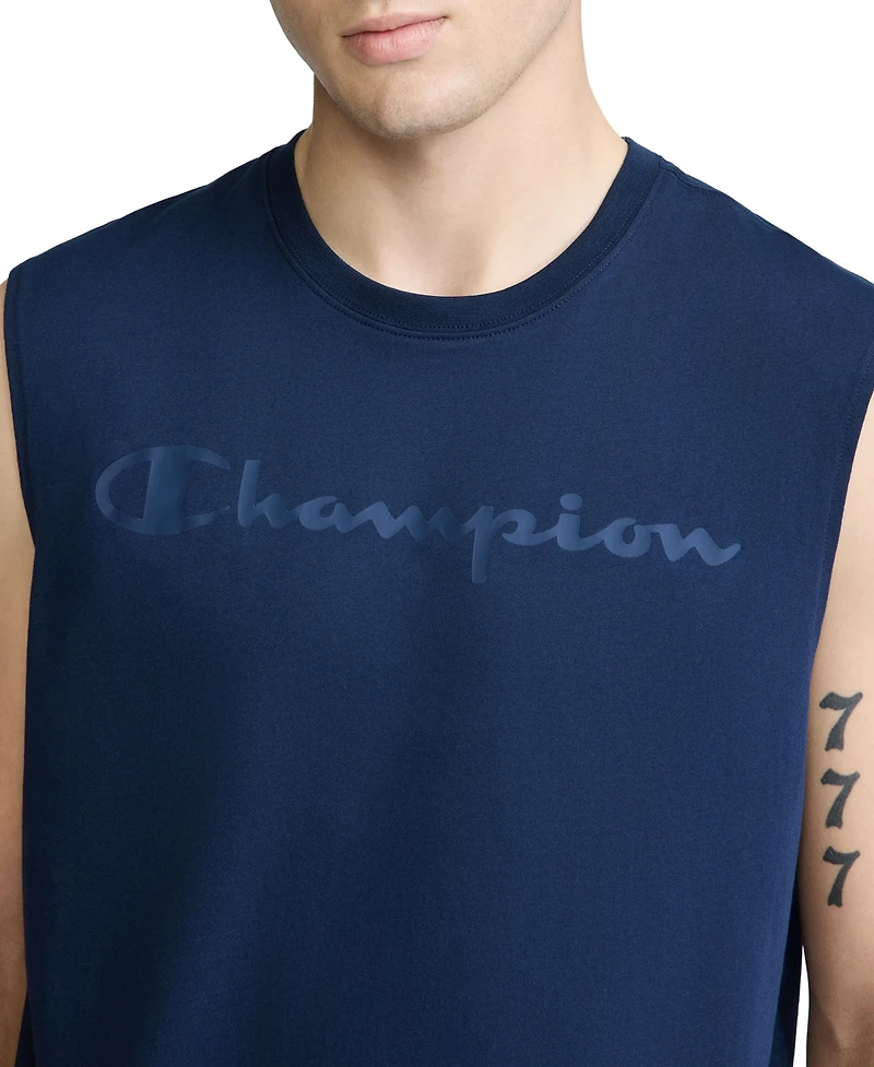 Champion Men's Graphic Muscle Crewneck T-Shirt