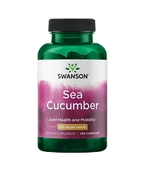 Swanson Sea Cucumber quality Supplement for Joint Health and Mobility Supports Cartilage and Connective Tissue 100 Capsules, 500 Milligram Each