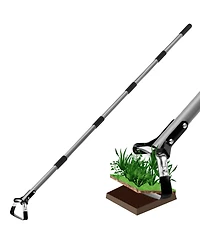 Xdovet Weeding Stirrup Garden Tool Adjustable Metal Handle