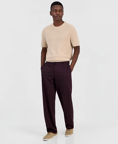 Men's Modern Fit Tapered Dress Pants, Created for Macy's
