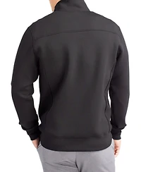 Cutter & Buck Men's Black Miami Hurricanes Roam Full-Zip Jacket