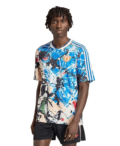 Adidas Men's Blue Manchester United X Stone Roses Replica Jersey