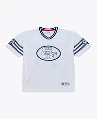 Mitchell & Ness Men's Women's x Levi's Joe Montana White San Francisco 49ers Legacy Jersey