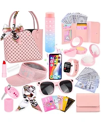 Gnuadz 34-piece Play Purse Princess Handbag Wallet Makeup Gift Kids