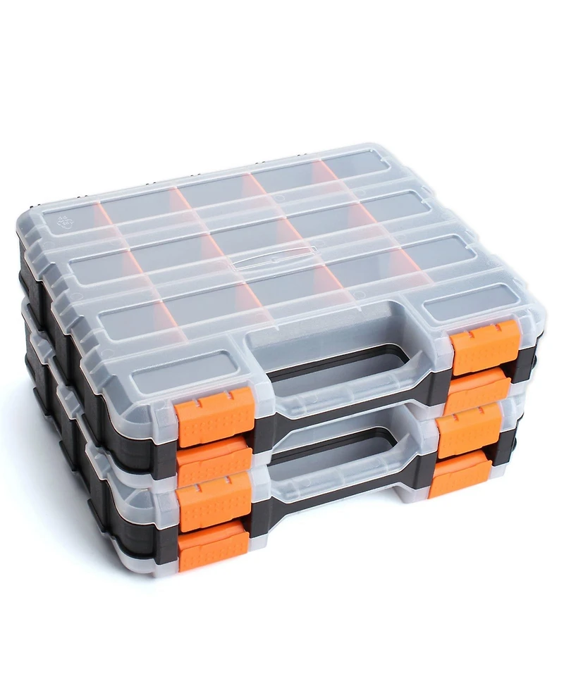 Xdovet Tool Box Organizer Small Parts Storage Removable Dividers