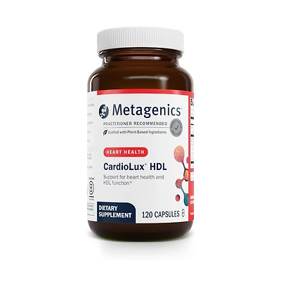 Metagenics CardioLux Hdl - Advanced Heart Health and Cholesterol Support Supplement - With Lycopene, Pomegranate Extract and Quercetin