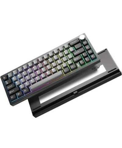 Lamicall Al68 60 Knob Tri Mode Hot Swap Keyboard Cocoa Cream V2 Linear