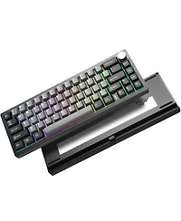Lamicall Al68 60 Knob Tri Mode Hot Swap Keyboard Cocoa Cream V2 Linear