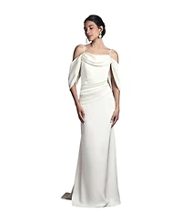 Coast Women's Cowl Neck Satin Maxi Dress