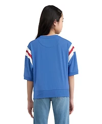 Levi's Girls' 7-16 Embroidered Crewneck Sweatshirt