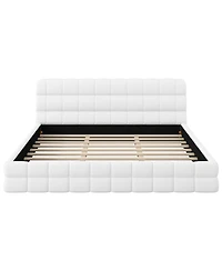 Streamdale Furniture King Size Upholstered Platform Bed