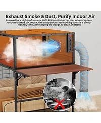 Streamdale Furniture Laser Engraver Enclosure with Exhaust Fan Foldable and Eye Protection