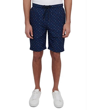 Society of Threads Men's Slim Fit Polka Dot Shorts