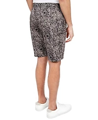 Society of Threads Men's Regular Fit Paisley Drawstring Shorts