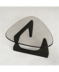 Streamdale Furniture Modern Mid-Century Glass Coffee Table 35.8'' x 25.6"